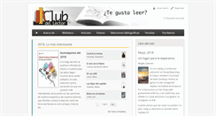 Desktop Screenshot of clubdellector.com